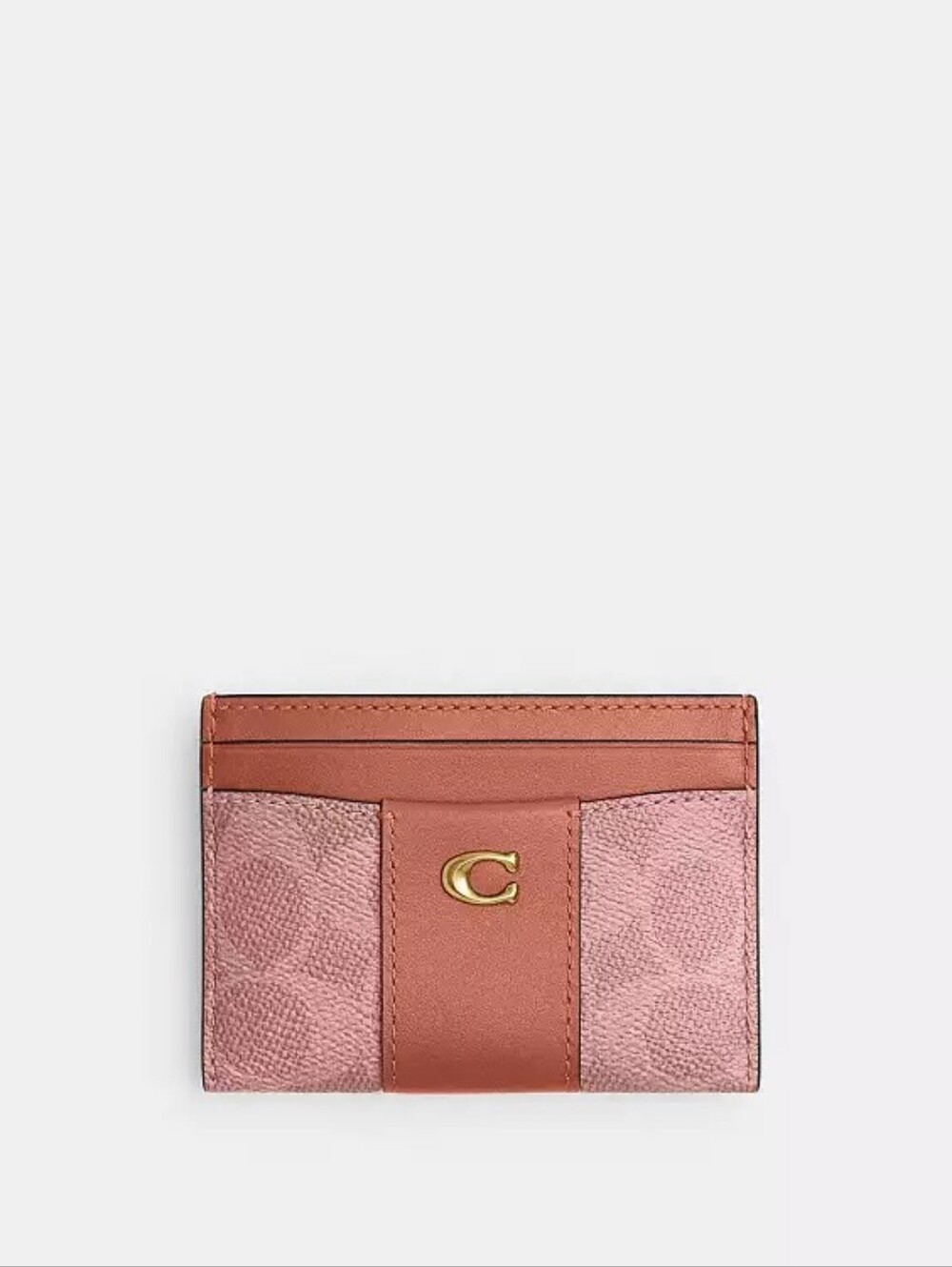 NWT! Essential Card CaseIn Signature Canvas